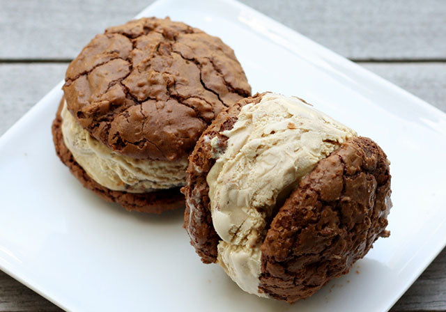 COFFEE ICE CREAM SANDWICHES