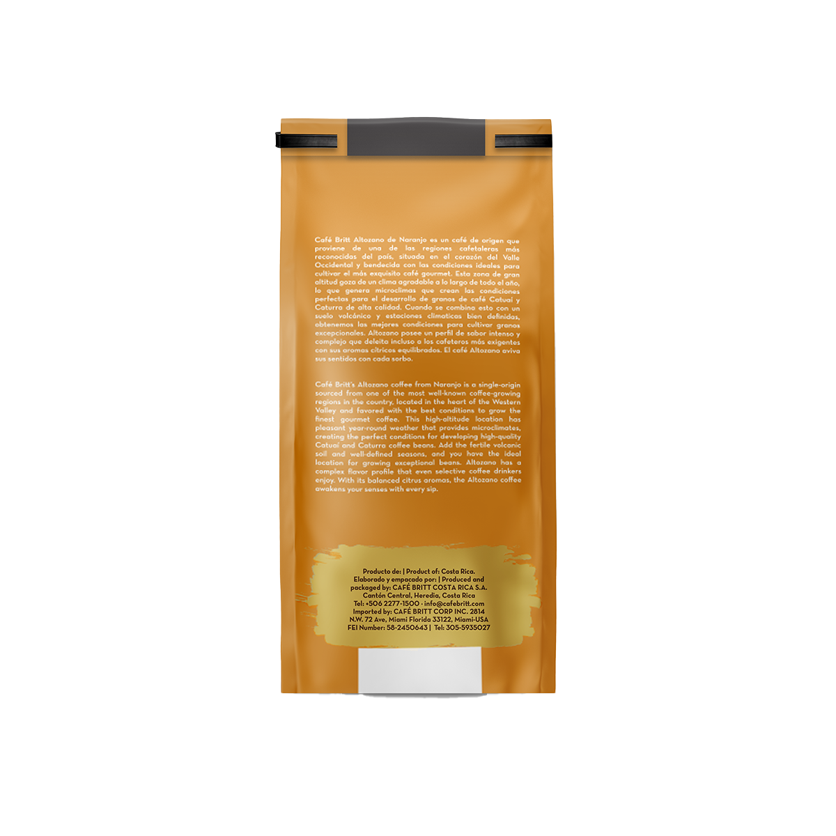 COSTA RICAN ALTOZANO COFFEE FROM NARANJO