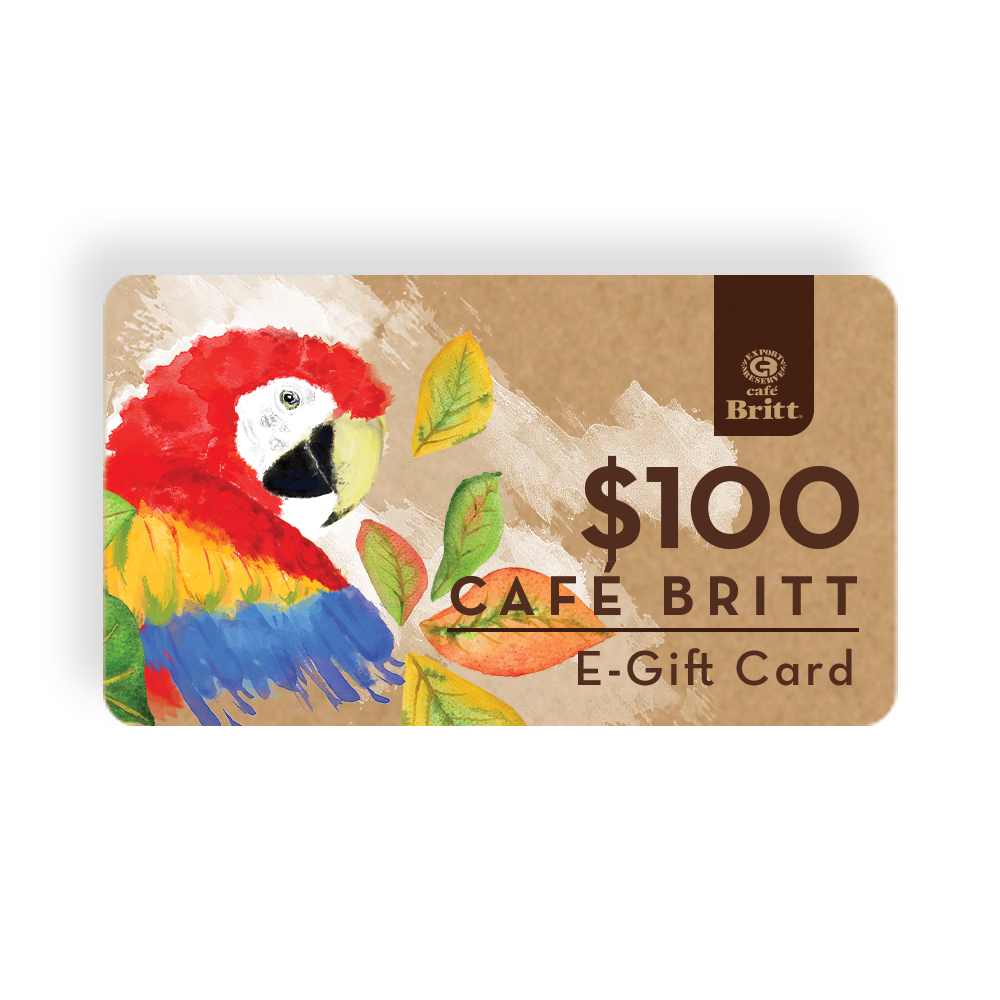 TARJETA REGALO CAFÉ BRITT