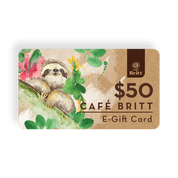 CAFÉ BRITT GIFT CARD