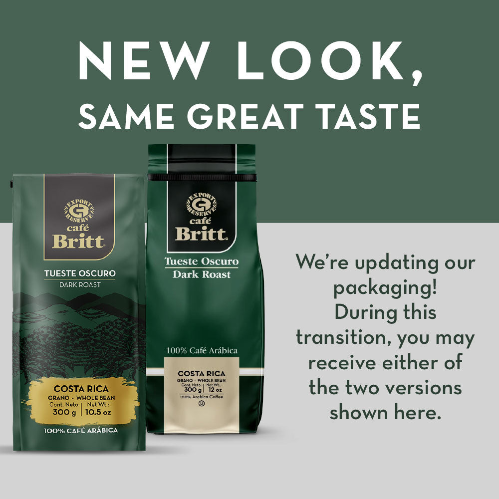 CAFÉ TOSTADO OSCURO DE COSTA RICA