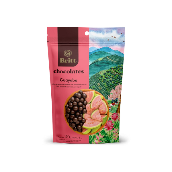 GUAYABA CUBIERTA DE CHOCOLATE NEGRO