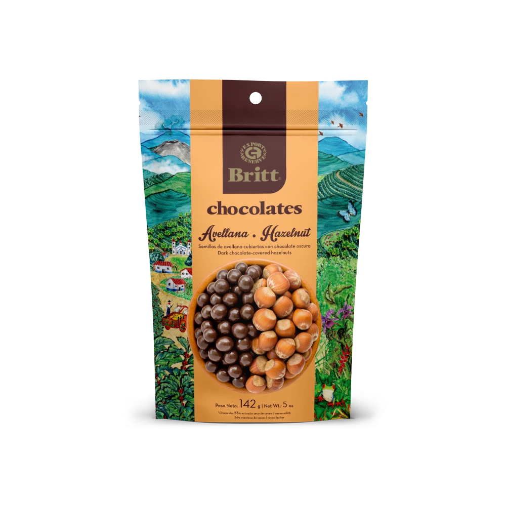 DARK CHOCOLATE COVERED HAZELNUTS