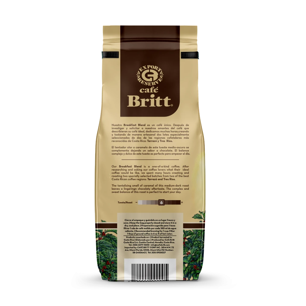 COSTA RICAN BREAKFAST BLEND COFFEE