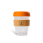 TAZA DE CAFÉ DE VIDRIO FIRMA