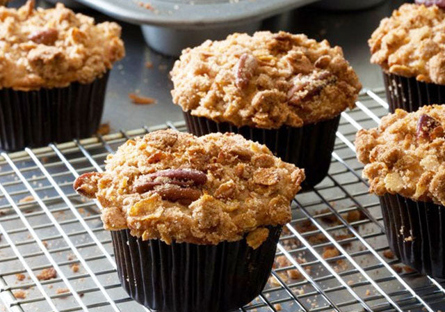 BANANA COFFEE MUFFINS