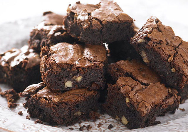 TARRAZÚ COFFEE BROWNIES WITH MACADAMIA