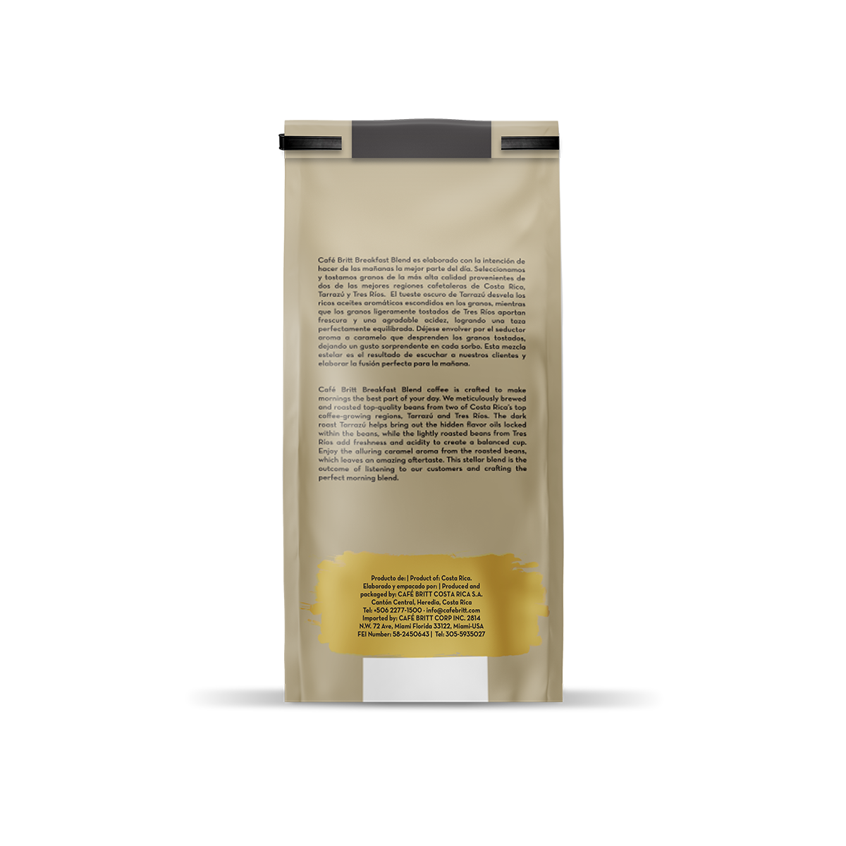 CAFÉ COSTARRICENSE BREAKFAST BLEND 