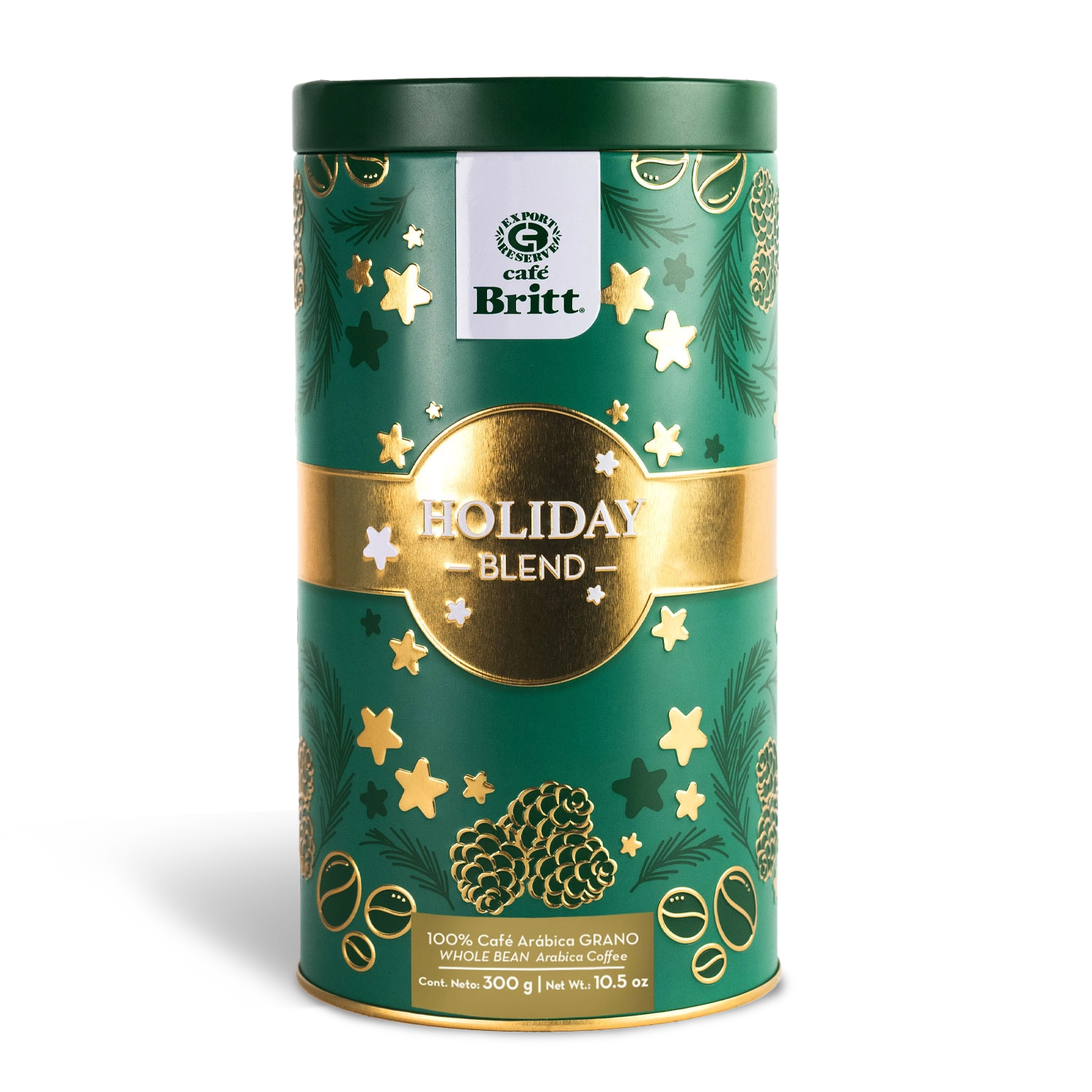 COSTA RICAN HOLIDAY BLEND WITH COLLECTIBLE CANISTER