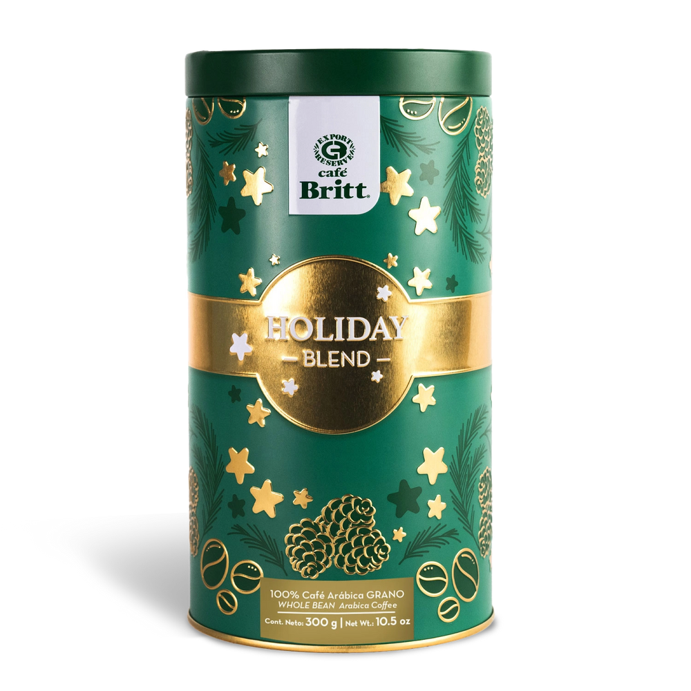 COSTA RICAN HOLIDAY BLEND WITH COLLECTIBLE CANISTER