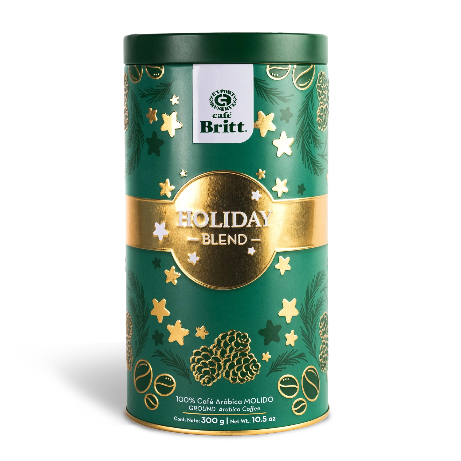 COSTA RICAN HOLIDAY BLEND WITH COLLECTIBLE CANISTER