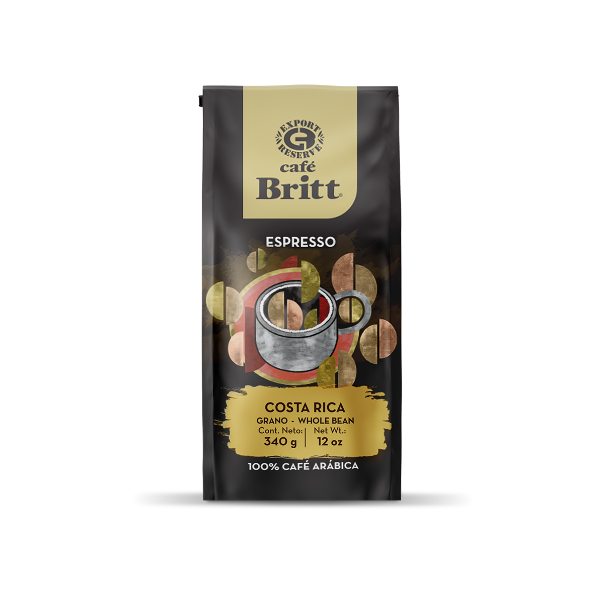 COSTA RICAN ESPRESSO COFFEE - WHOLE BEAN