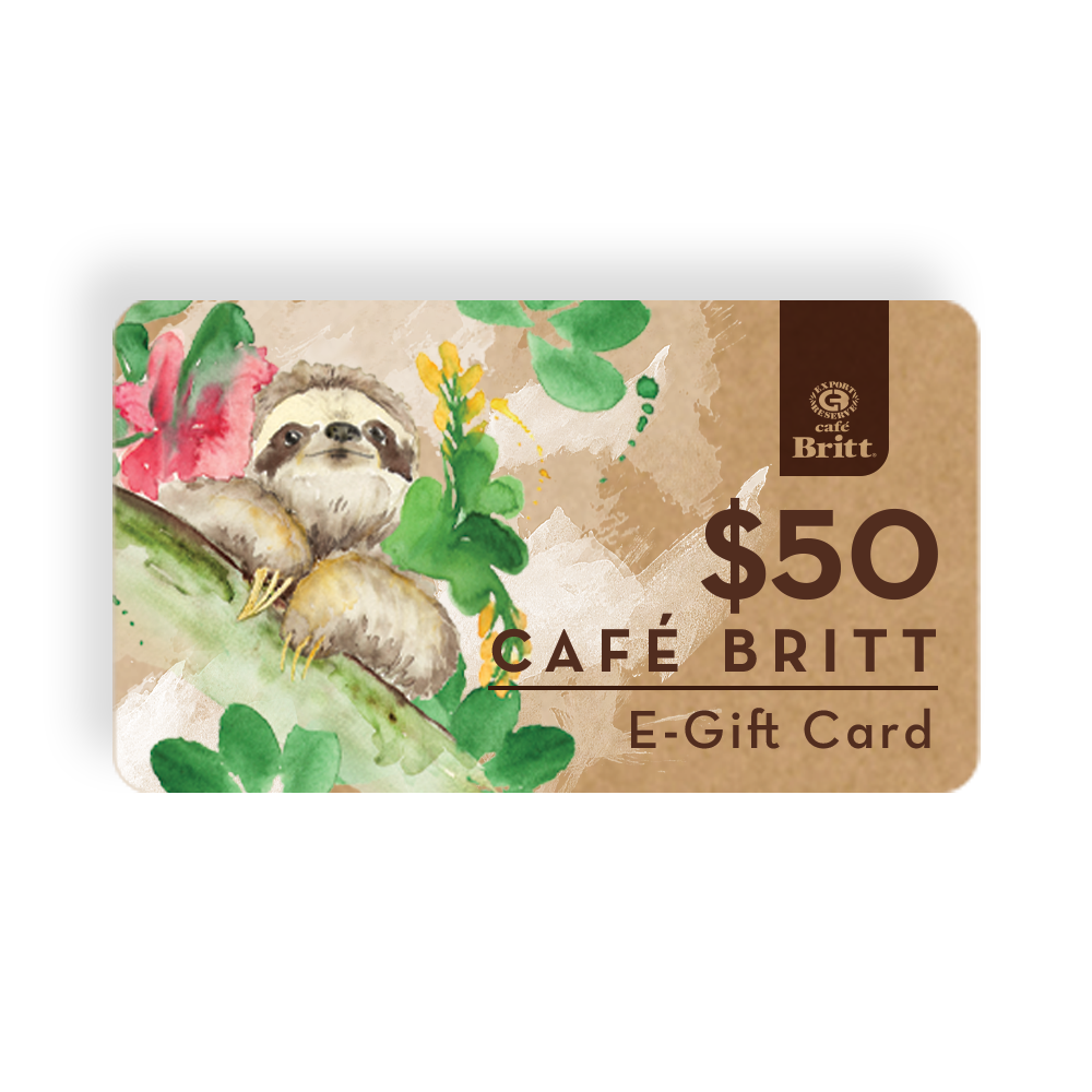 CAFÉ BRITT GIFT CARD