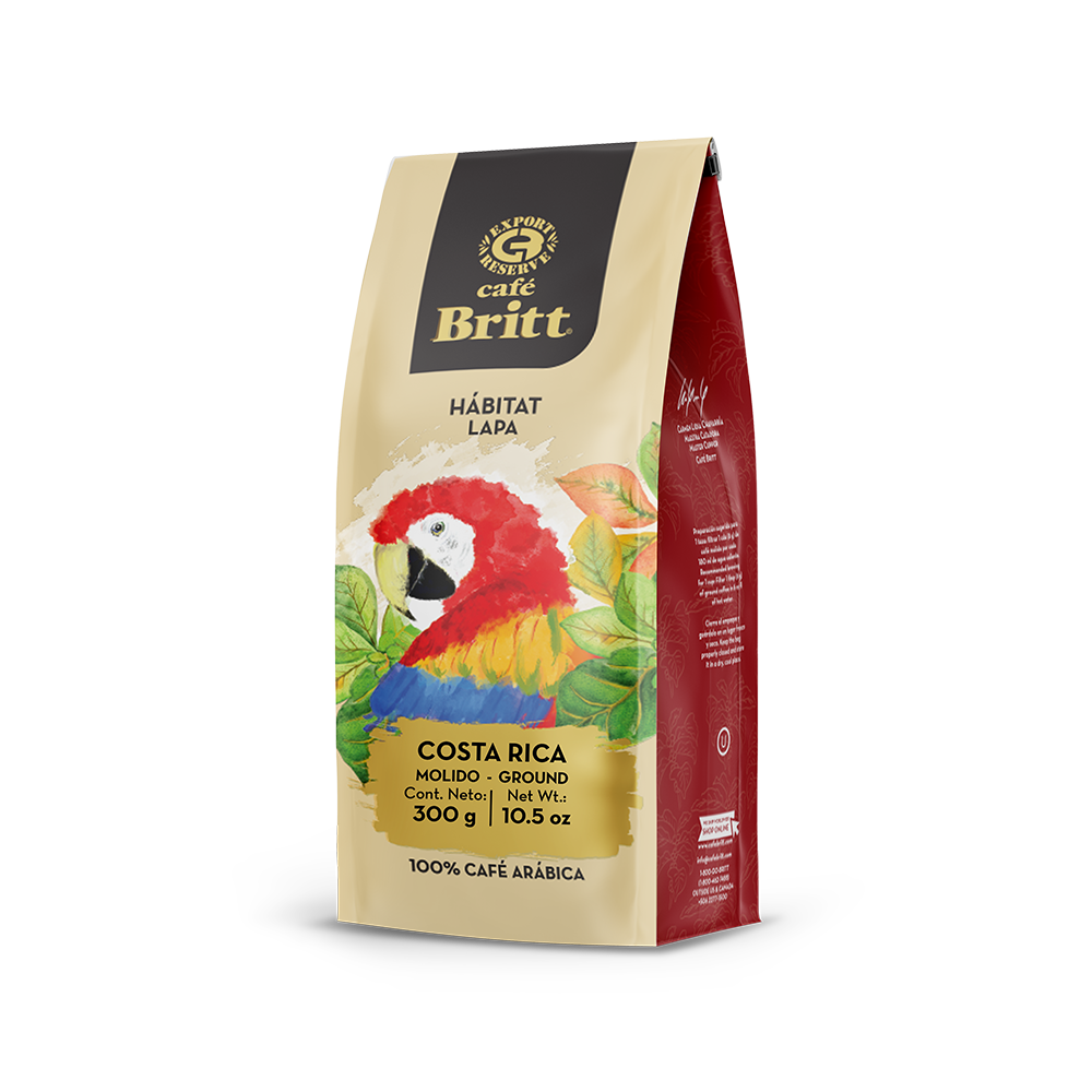 CAFÉ DE LAPA DEL HÁBITAT DE COSTA RICA