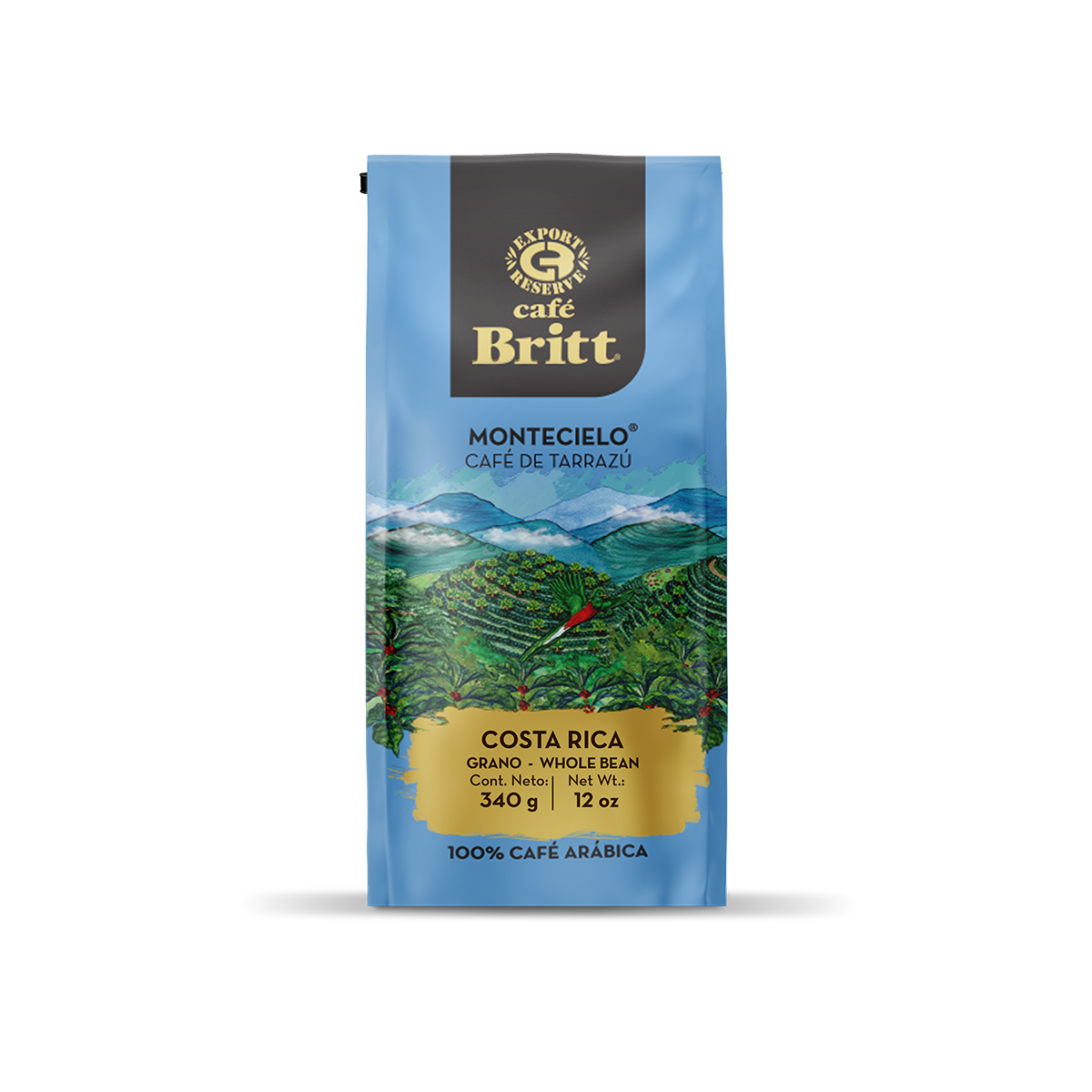 Costa Rican Montecielo Gourmet Coffee - Premium Tarrazú Blend – Café Britt