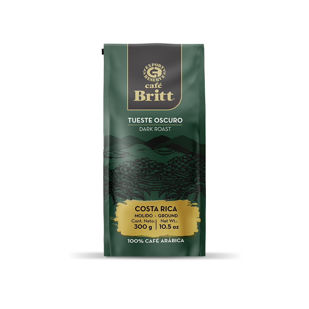 CAFÉ TOSTADO OSCURO DE COSTA RICA