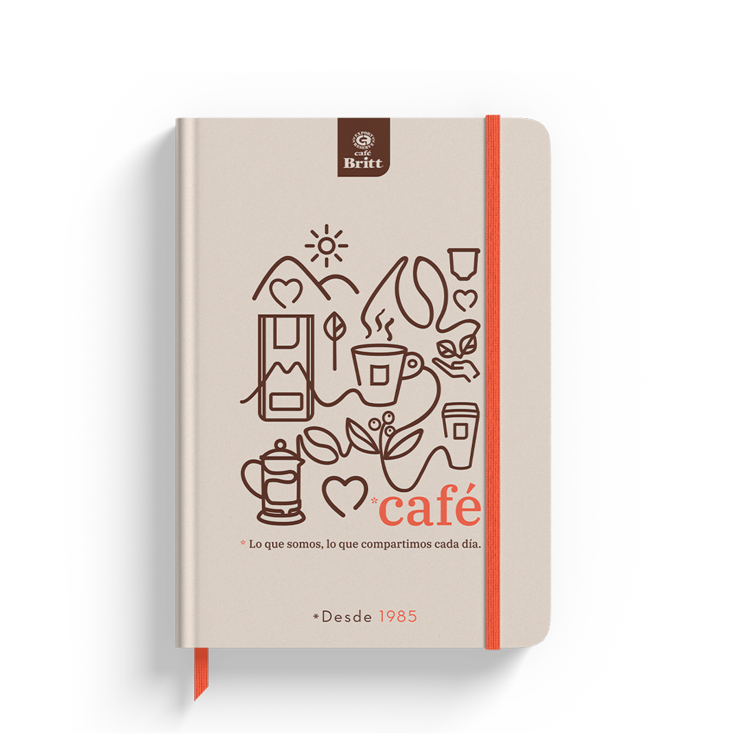 Café Britt Anniversary Notebook – Limited Edition