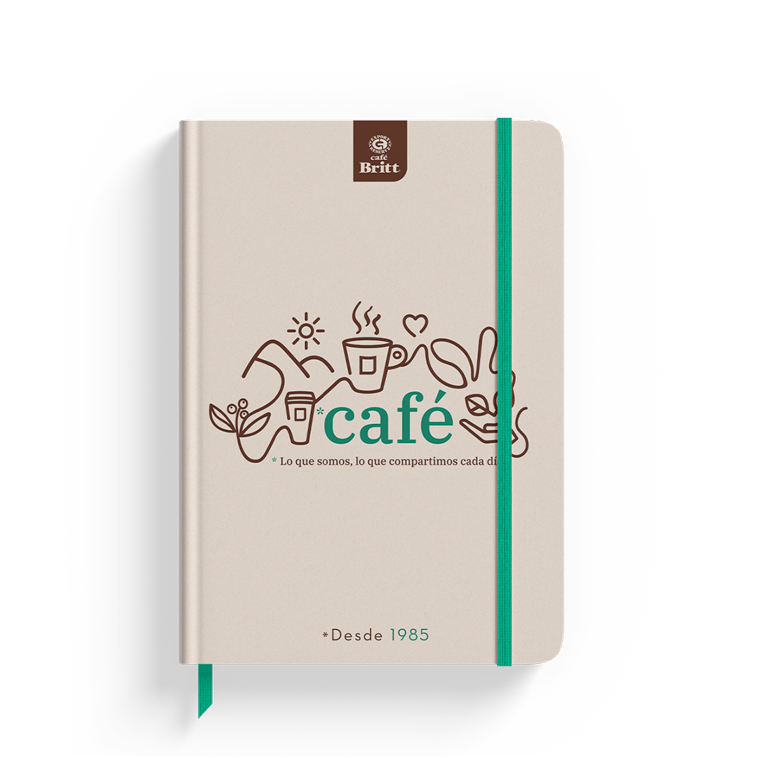 Café Britt Anniversary Notebook – Limited Edition