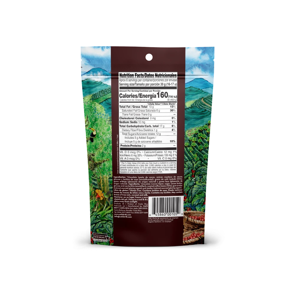DARK CHOCOLATE COVERED COFFEE BEANS