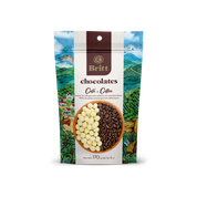 WHITE CHOCOLATE COVERED COFFEE BEANS
