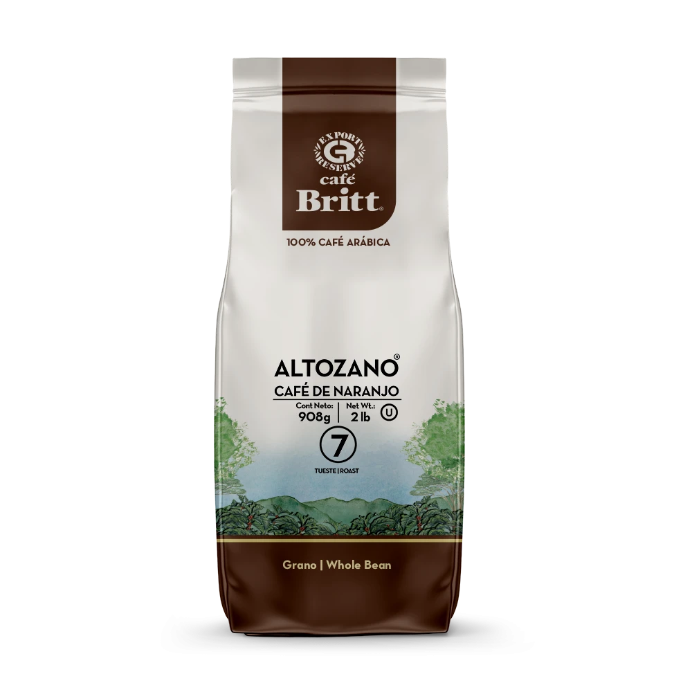 CAFÉ ALTOZANO COSTA RICANO DE NARANJO 2LB