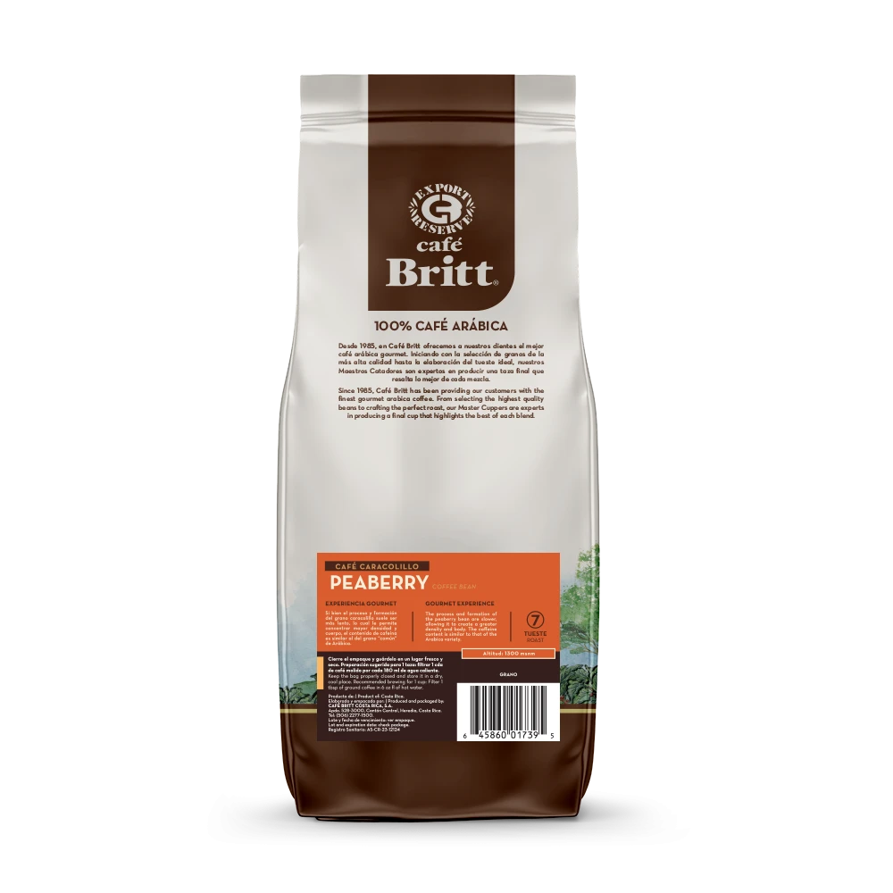 COSTA RICAN PEABERRY COFFEE 2LB