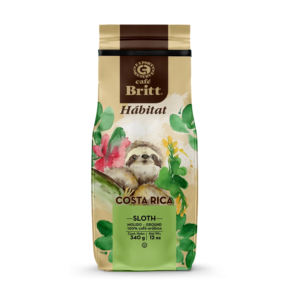 COSTA RICAN HABITAT SLOTH COFFEE