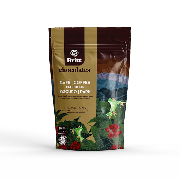 GRANOS DE CAFÉ CUBIERTOS DE CHOCOLATE NEGRO
