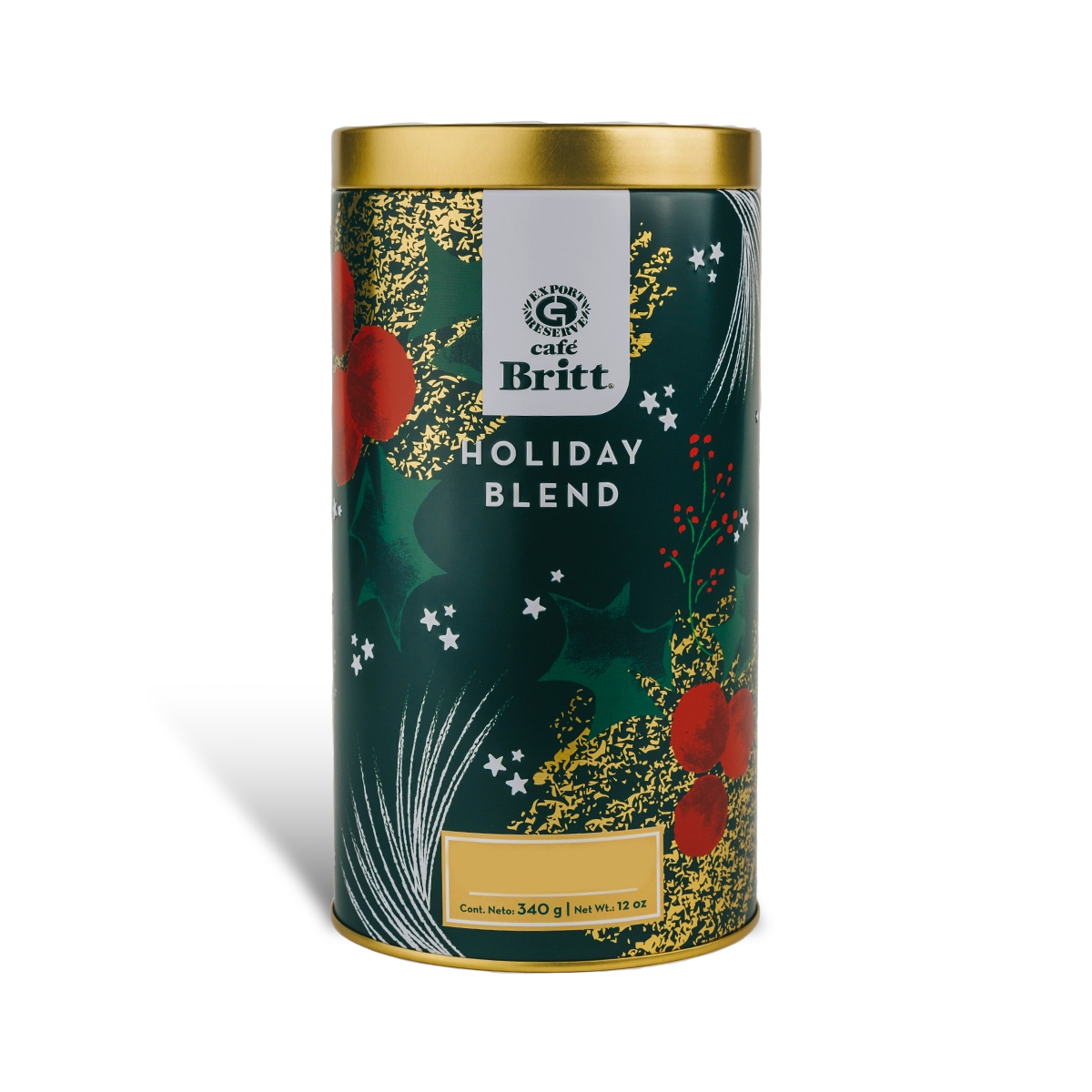 COSTA RICAN HOLIDAY BLEND WITH COLLECTIBLE CANISTER