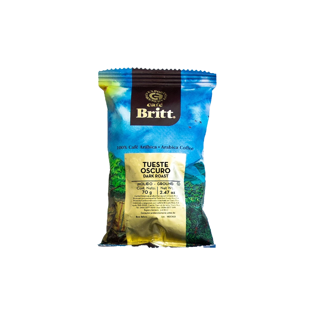 COSTA RICAN DARK ROAST COFFEE PACK 70 GR